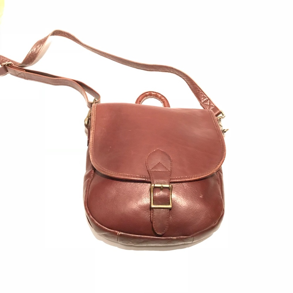 HOBO International Cognac Leather Crossbody